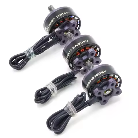 SUN FUN 2207 1750KV 2450KV 2750KV 4-5S CW Thread Racing Brushless Motor For RC FPV Drone Quadcopter 