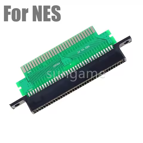 1pc Replacement 60 Pin FC to 72 Pin NES Adapter Converter For Nintendo NES Console System 72Pin to 6