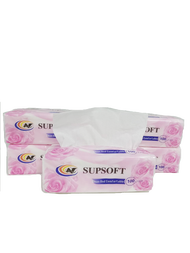 at.homemart พร้อมส่ง🚩ยกลังถูกกว่า กระดาษทิชชู่ Supsoft กระดาษทิชชู่เช็ดหน้า หนา 3ชั้น 100แผ่น (ยกลัง