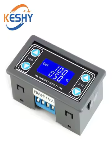 1HZ~150KHZ Signal Generator Digital Display PWM Pulse Frequency Duty Ratio Adjustable Square Wave Re