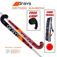 Grays GR7000 Jumbow Composite Hockey Stick - Kayu Hoki Carbon Graphene GR 7000