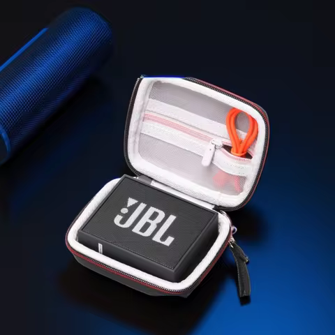 LTGEM EVA Hard Case for JBL GO/GO 2 Portable Wireless Bluetooth Speaker Travel Protective Carrying B