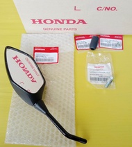 กระจกมองหลังด้านขวาแท้HONDA Click 125iรุ่นไฟหน้าLED ปี2015-2020, Click 160i,ADV350 อะไหล่แท้ศูนย์HON