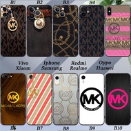 Joint MK logo Apple iPhone 6 6S 7 8 SE PLUS X XS Silicone Soft Cover Camera Protection Phone Case
