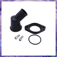 (Y W Z H)45 Degree Water Neck Thermostat Housing for    283 302 305 327 350 396 427 454 502 with Scr