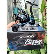 DAIDO BLACK BISON PRO SERIES 2000 3000 POWER HANDLE FISHING REEL LATEST FISHING ROD GALATAMA GALAPUN