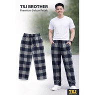 TSJ FASHION SELUAR TIDUR  petak UNISEX KOTAK LABUH DAN SUKU POKET