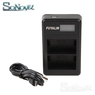 USB LCD Dual Battery Charger NP-FZ100 For Sony Alpha 9 A9 9R A9R 9S A9S A7 III A7RIII A7R3 BC-QZ1