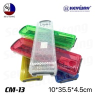 KEYWAY Multipurpose Box With Stackable Lockable Lid Model CM-13 Size W10 x L35.5 x L4.5 Cm.m.