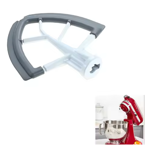 Flex Edge Beater for KitchenAid 4.5/5 QT Tilt Head Stand Mixer K45SS KSM1 KSM100 KSM15 KSM16 KSM75 K