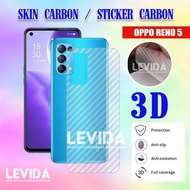 SKIN CARBON OPPO RENO 5 SKIN BACK 3D ANTI-SCRATCH SKIN OPPO RENO 5