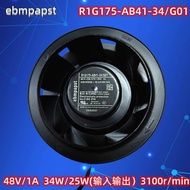[Computer Cooling Fan] Imported Original ebmpapst R1G175-AB41-34/G01 48V 1A 34W Cabinet Cooling Fan