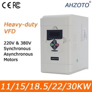 VFD 220V 380V 5.5KW 7.5KW 11KW Synchronous Asynchronous Motor Speed Controller AC Drive Inverter