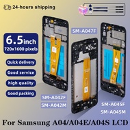 OEM LCD For Samsung Galaxy A04 LCD A045 Display A04S LCD A047 Touch Screen For Galaxy A04E LCD A042 