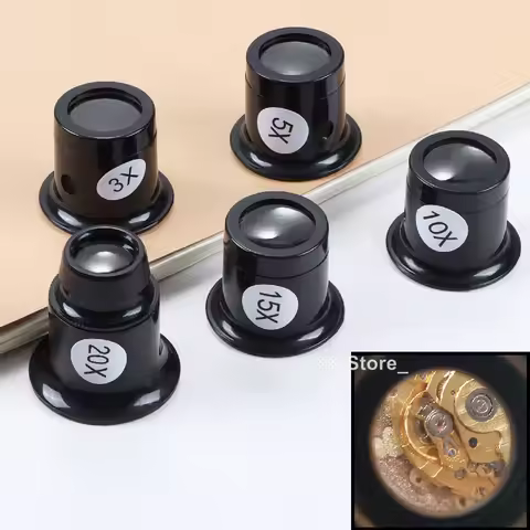 1 Set/5X 10X 15X 20X Watch Repair Tool 5 To 20 Times Magnifying Glass Goggles for Watchmaker Jewelry