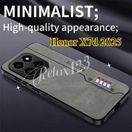 For  Honor X7d 5G 2025 High Grade Luxury Minimalist Vintage Leather Phone Case For Honor X7d HONOR X