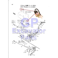 EX200-1 / EX200-2 / EX200-3 / EX300-1 / EX300-2 / EX300-3 HYDRAULIC EXCAVATOR CONTROL VALVE PRESSURE