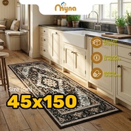 Myna Carpet Runner Carpet Velvet | Anti-Slip Living Room Footwear Long Carpet (45 x 150cm)