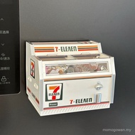 Interesting refrigerator magnet miniature horizontal mini fridge with light, mini fridge home decor 