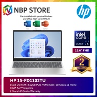 HP 15-Fd1102TU 15.6" FHD Laptop Moonlight Blue