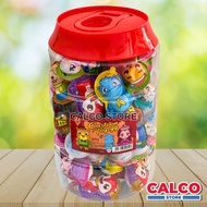 8g x 60pcs Khy Cartoon Toy Chocolate Biscuits Eggs (Jar) Halal