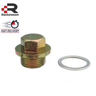 DRAIN PLUG WITH GASKET PERODUA MYVI KELISA BEZZA ALZA VIVA KANCIL TOYOTA VIOS ALTIS CAMRY OIL SUMP N