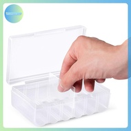AA 6 Slots Transparent Battery Storage Case Holder Hard Plastic Case Storage Battery Box For AA/AAA 