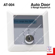 Auto Door Five Range Keyswitch AT002 / AT004