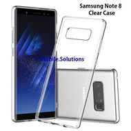 Samsung Note 8 Clear/Transparent TPU Case (Anti Water Mark)