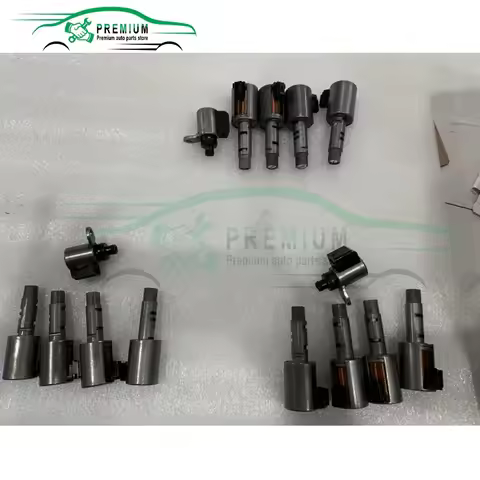High quality JF015E RE0F11A 5PCS CVT Transmission Valve Body Solenoid For Nissan Note Sentra 12-up