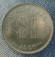 Malaysia Shyiling Lama Old coin RM1 1 Ringgit 1971 1980 1981 1986 Satu Ringgit Lama Coin Lama Parlim