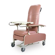 Bion Geriatric Chair Reclining, Mobile, Drop Armrest, RGC100D | High back chairs for seniors