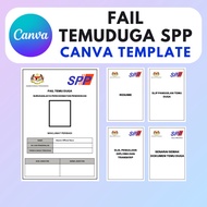 INSTANT Template Fail Temuduga SPP Kerja Kerajaan (Canva & PDF) | Mudah Untuk Edit | SPP Interview F