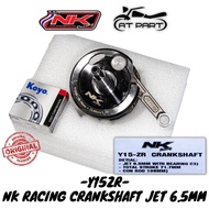 NK RACING Y15ZR CRANKSHAFT JET 6.5MM WITH BEARING C3