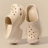 8cm block heel pump slip on shoe