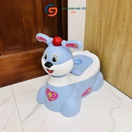 Song Long plastic rabbit-shaped baby potty, baby potty
