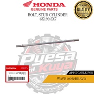 HONDA BOLT, STUD CYLINDER 6X199.5X7 FORWAVE100R/BRAVO|90031-KFM-900