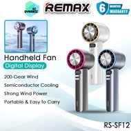 Remax RS-SF12 Handheld Fan 200 Gear Stepless High Speed Portable Fan Remax Handheld Fan Travel Fan R