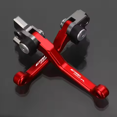 For honda CRM250R CRM 250 CRM250 R 1994-1999 1998 1997 1996 Motorcycle Pivot Clutch Brake Levers Dir