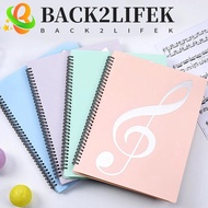 BACK2LIFEK Multi-layer Music Score Folder, Detachable 40 Pages Piano Music Score Folder, Choir Folde
