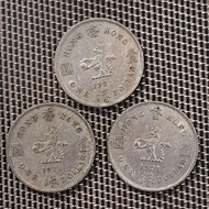 罕有 1971 香港一元舊硬幣 英女皇伊利沙伯二世像