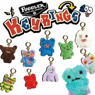 Fuggler Fang Monster Keychain Funky Tooth Treasure Ugly-Cute Whimsical Plush Doll Bag Charm Soft Toy