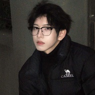 Glasses Retro Half Frame NearSighted Mens Trendy Eyebrow Glasses Frame with Degree Decoration Ultra 