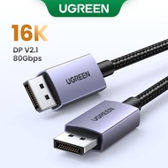 UGREEN DisplayPort 2.1 Cable 16K30Hz 8K60Hz High Speed 80Gbps DisplayPort Cable Support HDR For Came