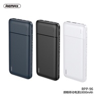 (SG) Remax RPP-96 Lango Series Dual USB Port 10000mAh Power Bank powerbank portable charger (Black)