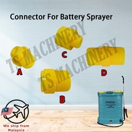 Battery Sprayer Connector Adapter Bush Penyambung Pipe Home Living Gardening Tools