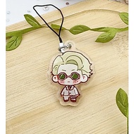 Sorcerer holding sword phone charm