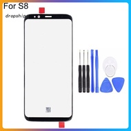DRO_ Front Outer Touch Screen Glass Lens Replacement for Samsung Galaxy S8 S8Plus