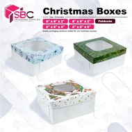 Printed Christmas Boxes 8x8x2 / 8x8x3 / 8x8x4 / 8x8x5