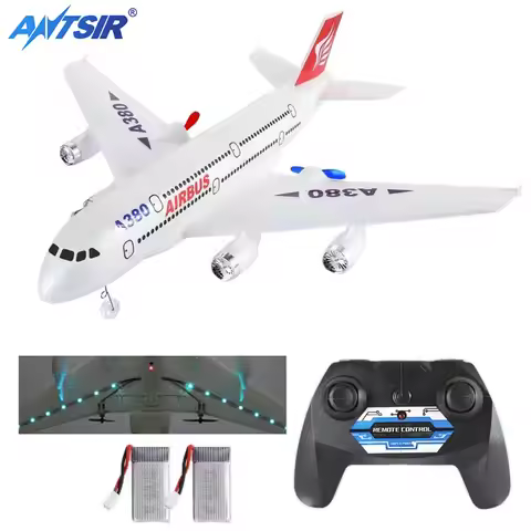 Boeing 747 Airbus A380 RC Plane 2.4G 2CH Remote Control Airplane Fixed Wing Aircraft RC Toys Gift fo
